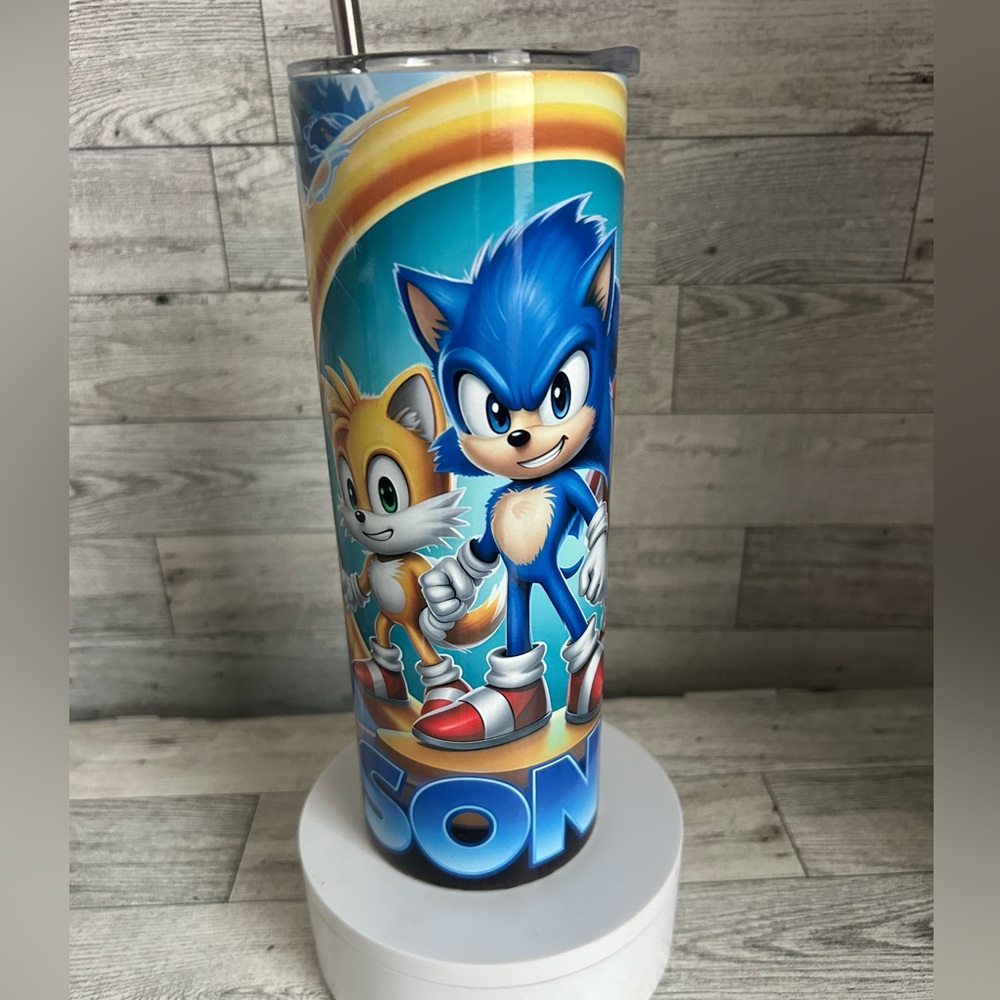 Sonic the Hedgehog 20oz Stainless Steel Tumbler